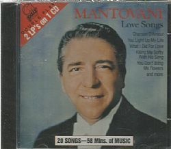 CD MANTOVANI ORCHESTRA - LOVE SONGS